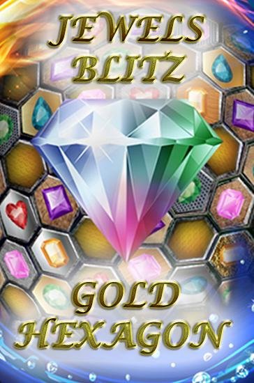 download Jewels blitz: Gold hexagon apk